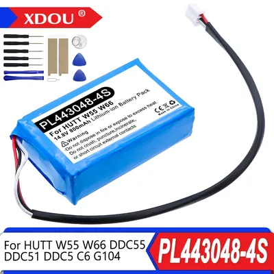 Für HUTT DDC55 DDC5 W55 W66 Fenster Reinigung Roboter Glas Waschen Staubsauger Wasser Spray Elektrische Fenster Scheibe Teile Batterie Image
