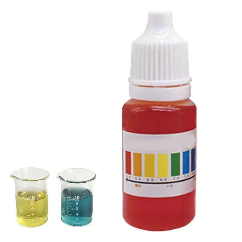 10 ml PH-Tropfen, PH-Testtropfen, genaue Messung, Reagenz, Balance, Balancer, Flüssigkeit, Messgerät für Wasser, Aquarium, Süßwasser, Garten Image