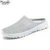 2025 frauen Schuhe Weiche Sohle Bequeme Frauen Hausschuhe Mesh Flache Sandalen Plus Größe Frauen Sommer Hausschuhe Günstige Schuhe Ausverkauf