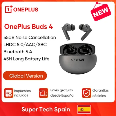 Globale Version OnePlus Buds 4 Kopfhörer 55 dB ANC Bluetooth 5.4 echte kabellose Kopfhörer Ohrhörer Bis zu 45 Stunden Spielzeit IP55 Image