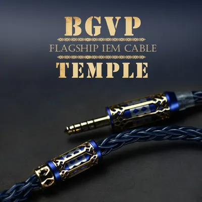 BGVP Tempel Gottes Kabel Furukawa Single Crystal Kupfer Flaggschiff IEM Kabel Image