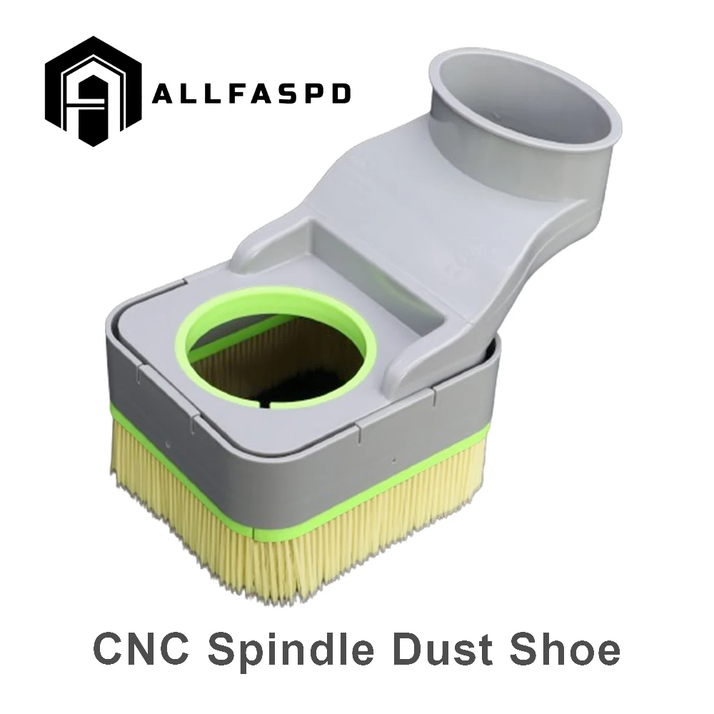 CNC Dust Shoe Collector 70 75 80 85 90 100MM Free Fall CNC Dust Boot Extractor for Spindle Motor Router Engraving Machine