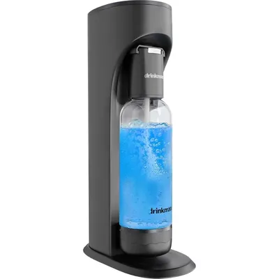 Drinkmate OmniFizz Sparkling Water and Soda Maker, Carbonates Any Drink Without Diluting It, CO2 Cylinder Not Included