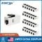 ZoeRax 24PCS RJ45 CAT6A Keystone Coupler Shielded Female to Female RJ45 Inline Coupler Keystone Jack for Wall Plate/Patch Panel