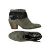 Jonak Damen Stiefelette, Gr. 37, grün, kein Etikett