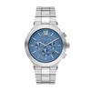 Chronograph MICHAEL KORS "BILLIE", edelstahlfarben, Armbanduhren, Herren, Quarzuhr, Armbanduhr, Herrenuhr, Edelstahlarmband, analog, Tag