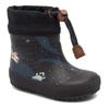 Gummistiefel BISGAARD "baby thermo rubber", Kinder, Gr. 28, dunkelblau, space, Gummi, Basic, Schuhe, Regenstiefel mit Wollfutter, Größenschablone zum Download