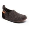 Hausschuh BISGAARD "sailor wool", Kinder, Gr. 34, grau (dunkelgrau), Wolle, klassisch, Schuhe, Kindergartenschuh mit Lammwolle, Größenschablone zum Download