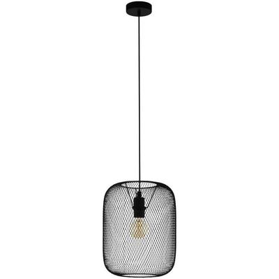 EGLO Hängeleuchte "WRINGTON", schwarz, Ø 30cm H: 110cm, Lampen Image
