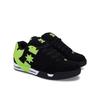 Sneaker DC SHOES "DC Command", Gr. 13(47), gelb (schwarz, lime), 50.46% Leder, 49.54% Synthetikmaterial, Schuhe