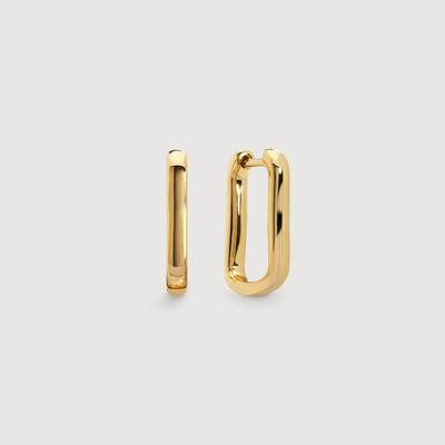 Gold Alta Mini Huggie Earrings