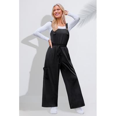 Move Along Black Jumpsuit
