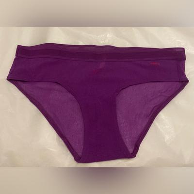 Pink Victoria's Secret Intimates & Sleepwear | Victoria’s Secret Pink Purple Low Rise Metro Brief Mesh Size L New Without Tag | Color: Purple | Size: L