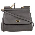 Dolce & Gabbana Pre-owned Womens & Medium Sicily Handbag in Grey Leather Calf Leather - One Size | Dolce & Gabbana Pre-owned Sale | Discount Designer Brands