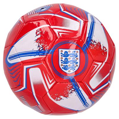 England Turbine 32 Panel Fußball – Rot – Größe 5 Image