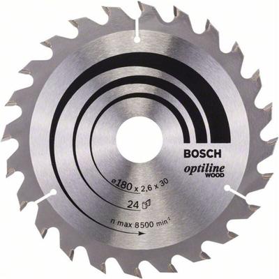 Pro Wood Kreissägeblatt, 180 x 2,6 x 30 mm, T24 - Bosch Image