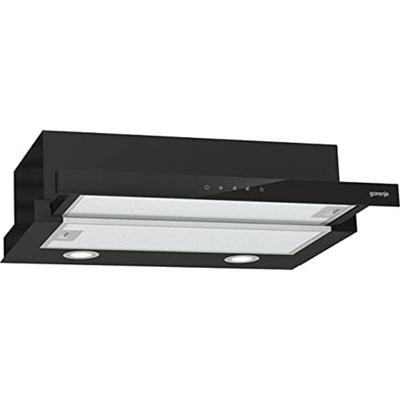 Gorenje - TH64E4BG Halbintegrierte Haube (ausziehbar) Schwarz 450 m³/h c Image