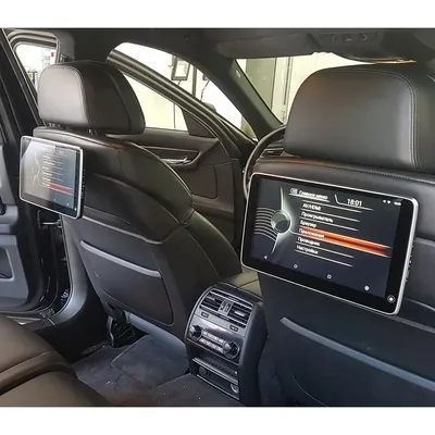 New 11.6 Inch HD Digital Panel ID6 Headrest Video Monitors Dedicated For BMW X5 F15 F85 Car Back Seat DVD Player Tv Screens