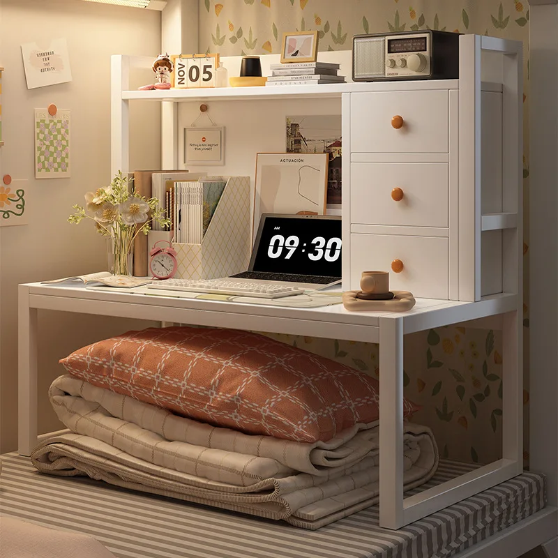 Bett Computertisch Schreibtisch Bücherregal Nachttisch Notebook-Tisch