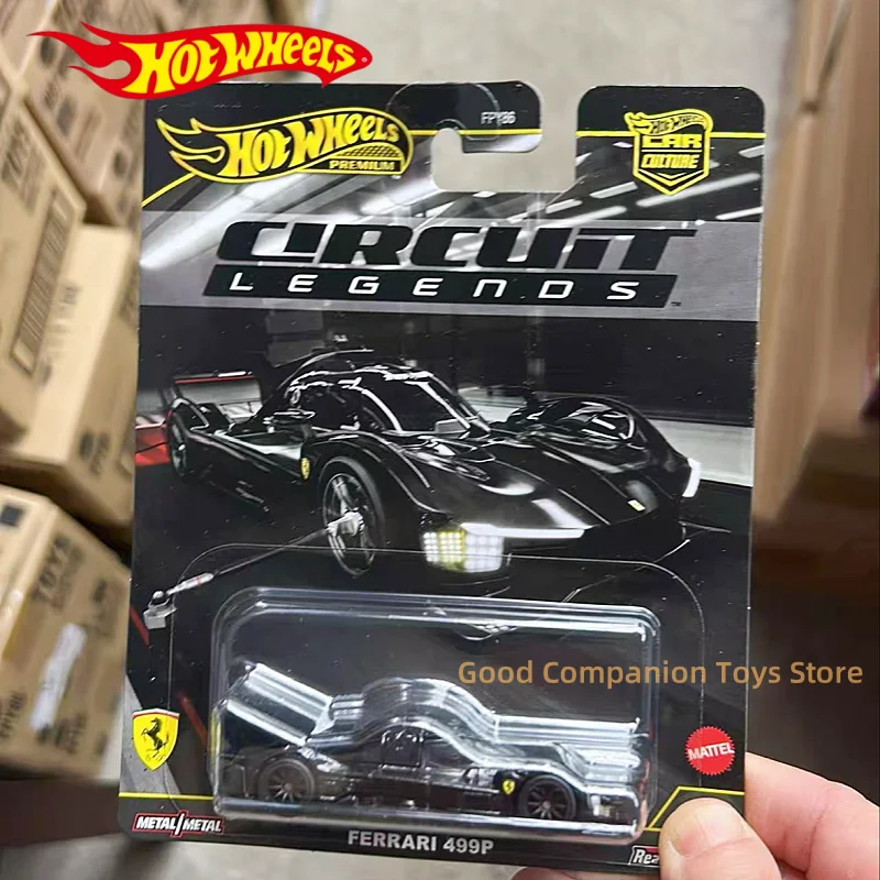 Original Hot Wheelsferrari 499P Nummer 0 Hidden Items Track Legend Car Culture Series 2025 K Case (Mix 5) Premium 1:64 Druckguss Image