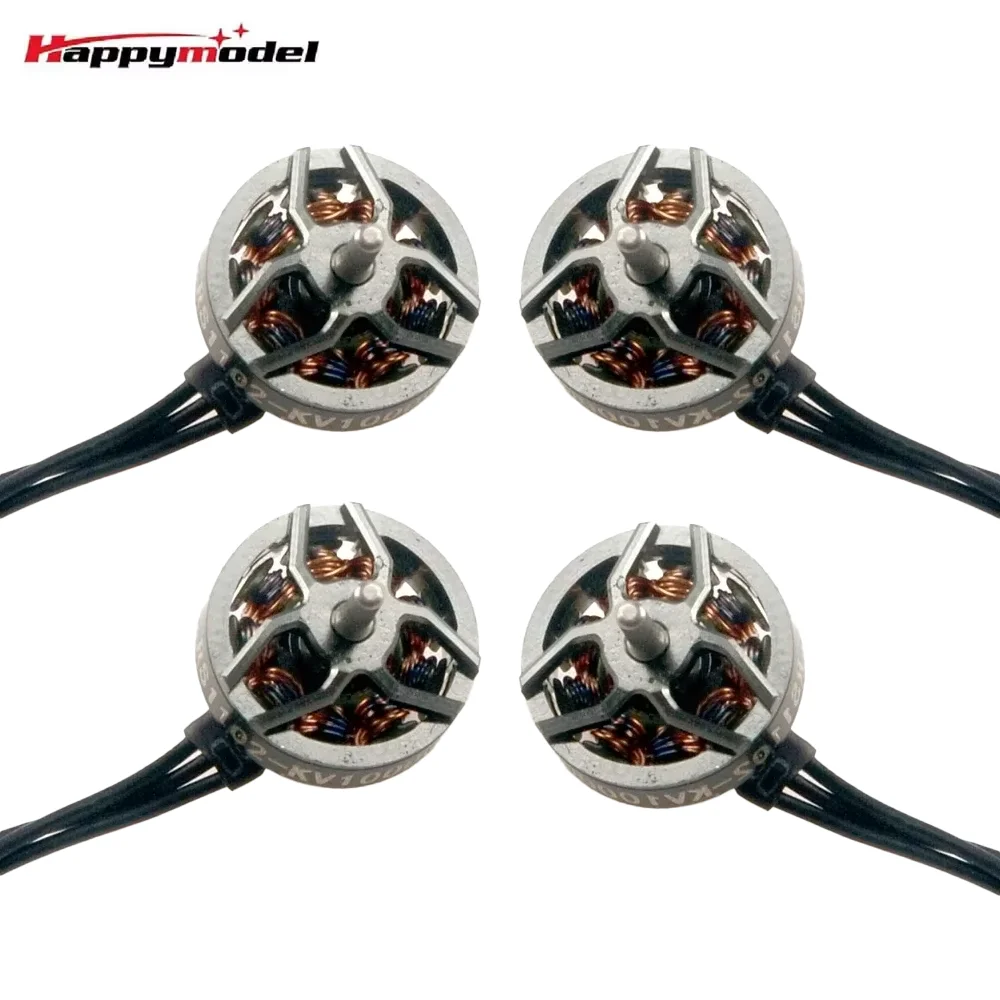 4PCS Happymodel RS1102 1102 10000KV 13500KV 2S Bürstenlosen Motor 1,5mm Welle für Mobula7 O4 Micro FPV Racing Drone RC Zubehör Image