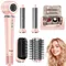 5 in 1 High-Speed Hot Air Styler Frizz-Free Fast Drying No Heat Damage Hair Dryer Curl Volumize Straighten with Travel Bag