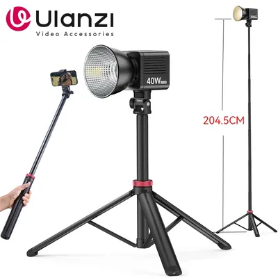 Ulanzi MT-79 2M Tragbare Universal Stativ Aluminium Legierung Lampe Halter Unterstützung LT028 Füllen Licht Leichte Kamera Action Kamera