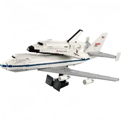 2417 Teile 2025 Space Shuttle Transportflugzeuge Zusammenbau Bausteine Lernspielzeug Geschenk Junge Image