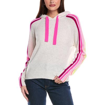 Brodie Cashmere Ramona Rainbow Cashmere Hoodie