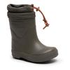 Gummistiefel BISGAARD "thermo", Kinder, Gr. 30, grün (olive), Gummi, Basic, Schuhe, Boots mit Lammwolle, Größenschablone zum Download
