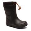 Gummistiefel BISGAARD "thermo", Kinder, Gr. 24, schwarz, Gummi, Basic, Schuhe, Boots mit Lammwolle, Größenschablone zum Download