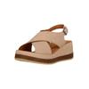 Sandale CLARKS "Kassanda", Damen, Gr. 42, beige, Schuhe, mit bequemem geformtem Fußbett