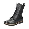 Schnürstiefel ANDREA CONTI "Andrea Conti Stiefelette Leder", Damen, Gr. 42, schwarz (schwarz, schwarz), Leder, casual, Schuhe