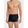 Badepants SCHIESSER "Nautical Active", Herren, Gr. 7, N-Gr, 000, schwarz, Gewirkt, Obermaterial: 82% Polyamid, 18% Elasthan, casual, Badehosen, mit komfortablem Innenslip, Bindekordel