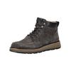Schnürstiefelette PIUS GABOR "Pius Gabor Stiefelette Leder", Herren, Gr. 44, grau, Leder, casual, Schuhe