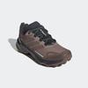 Wanderschuh ADIDAS TERREX "TERREX SKYCHASER AX5 GORE-TEX E", Gr. 41, trace braun, earth strata, semi impact orange, Synthetik, Textil, sportlich, Schuhe, wasserdicht