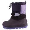 Barfußschuh LURCHI, Kinder, Gr. 26, lila (lila, flieder), Lederimitat, Textil, modisch, Schuhe, Barfußschuh, Klettboots mit Warmfutter, Größenschablone zum Download