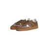 Plateausneaker TOMMY JEANS "THE GREENWICH EDGE", Damen, Gr. 41, grün (khaki, weiß), Veloursleder, sportlich, Schuhe, Freizeitschuh, Halbschuh, Schnürer mit Kontrast-Details