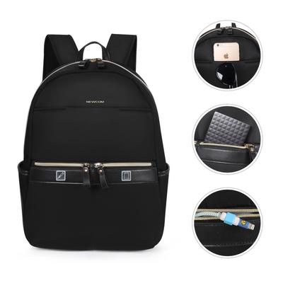 Rucksack 40 x 30 x 14 cm Schwarz Untersitz Reise-Kabinentasche für Ryanair, Easy Jet Image