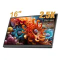 Monitor portatile da 16 pollici 2.5k 1200P 100% sRGB 16:10 Bassa luce blu per XBox PS4/5 Switch Telefono cellulare PC Loptop Display di estensione