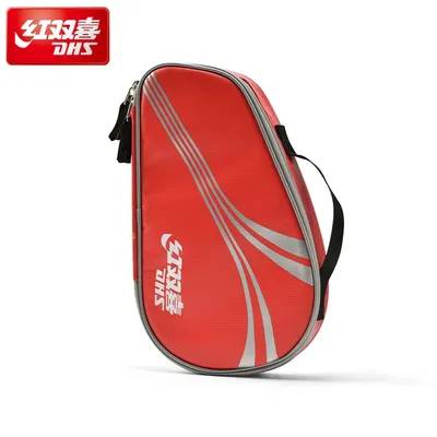 DHS Tischtennisschlägertasche, eine Schicht für große Kapazität, wasserdichte Hülle, Ping-Pong-Schläger-Schutzhülle für professionelles Training