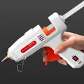 Pistolet à colle thermofusible 100W, Mini pistolets industriels ménagers, outil de réparation électrique à température de chaleur, utiliser des bâtons de colle de 11mm