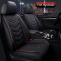 Coprisedili Anteriori e Posteriori 5 Posti, Set completo auto Impermeabili Pelle, Per Hyundai Tucson, Kona, i20, i30, i10, Santa Fe, Bayon, Nexo