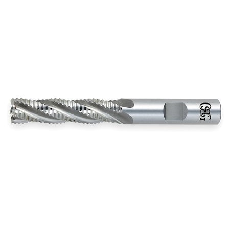 OSG 4510100 End Mill,Roughing,Co,1 In,5 FL,Sq End - OSG