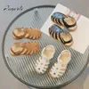 Kinder Sandalen Sommer Schuhe Für Mädchen Prinzessin Römischen Stil Baby Sommer Strand Wohnungen Größe 21-30 Kinder Mode Schuhe