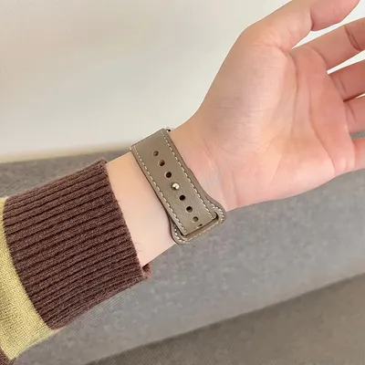 Lederarmband für Samsung Galaxy Watch 8 Classic/40 44 mm Smartband für Galaxy Watch 40/44 mm Watch 8 Classic Zubehörarmband