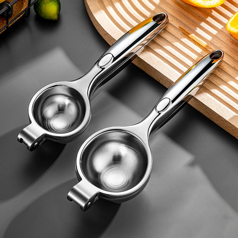 Manuelle Zitronenpresse Zinklegierung Orangenpresse Entsafter Fruchtsaft Zitruspresse Maschine Griff Presse Zitronenclip Küchenhelfer Image