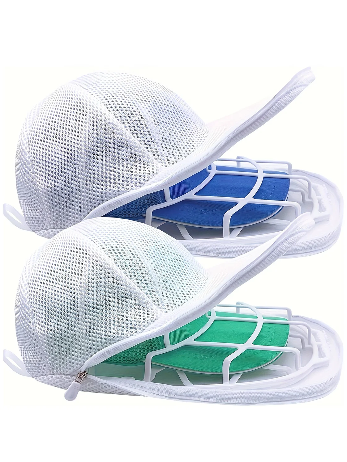 2Pcs/set Hat washing set, baseball duckbill cap, washing and sun drying integrated, non deformed machine wash protective rack