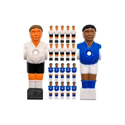 22 Tischkicker Figuren 13mm - Tisch Fussball Kicker Figuren Kickertisch Zubehör Image