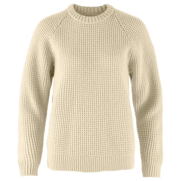 Fjällräven - Women's Övik Waffle Knit - Wollpullover Gr M beige